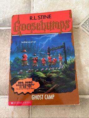 R.L. Stine Goosebumps Ghost Camp #45 1st Edition / 1st Print